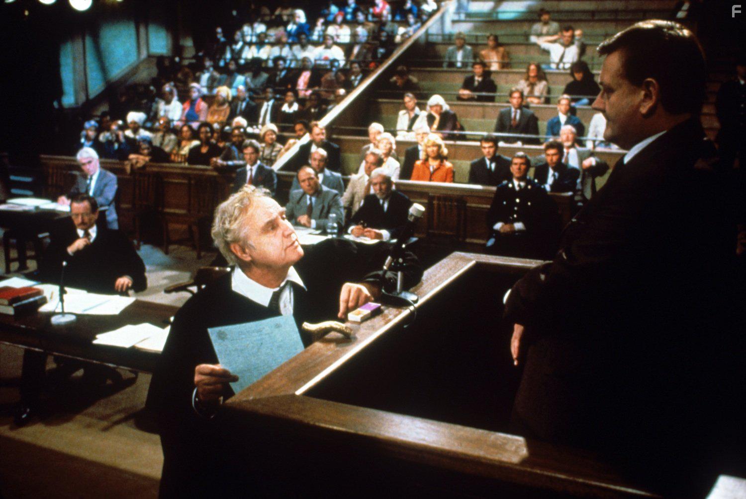 Marlon Brando and Paul Brooke in A Dry White Season (1989)