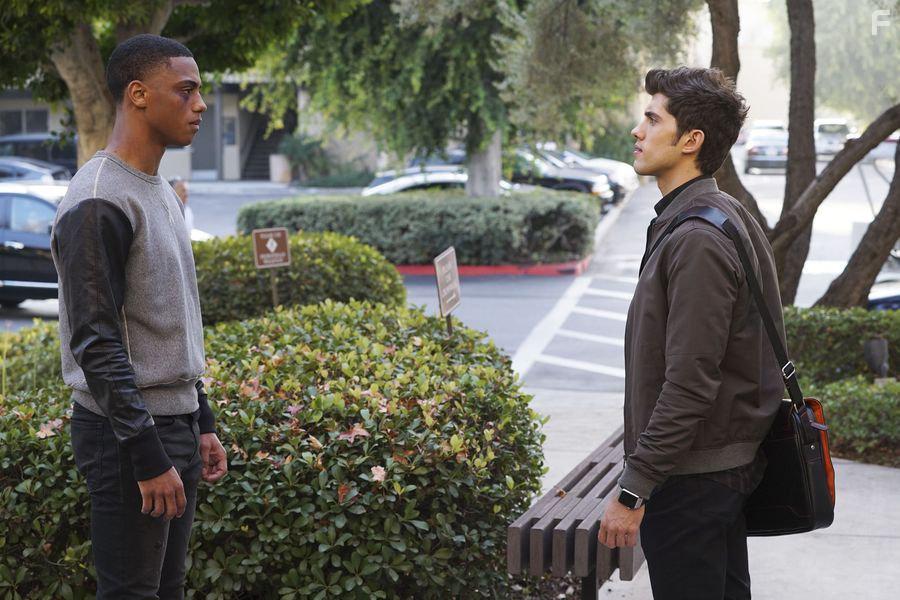 Carter Jenkins and Keith Powers in Famous in Love (2017)