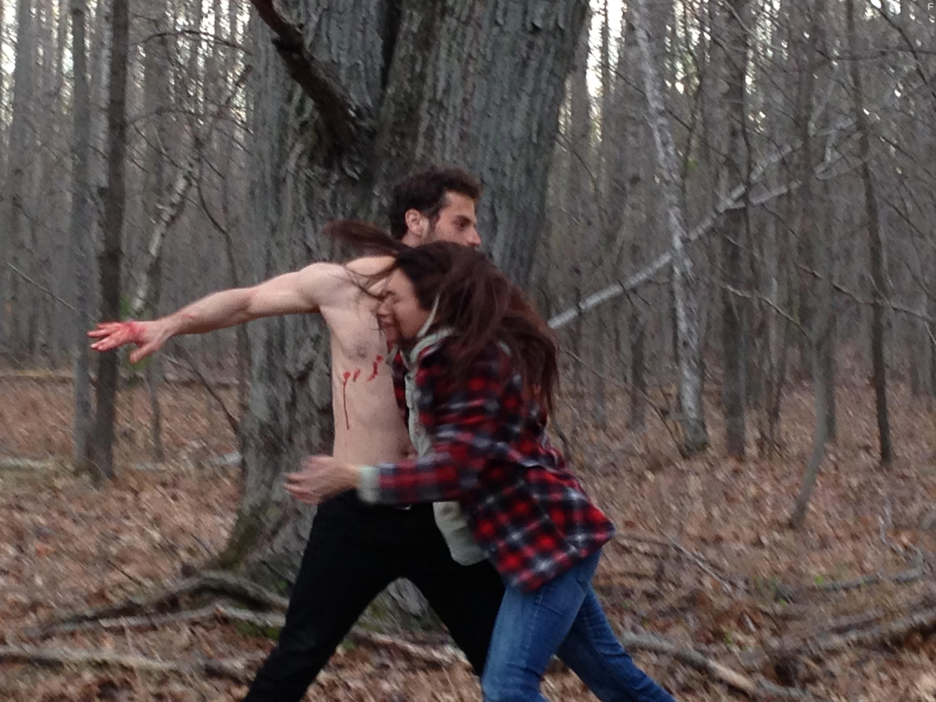 Kassandra Voyagis, Lou Ferrigno JR action still Urban Myths