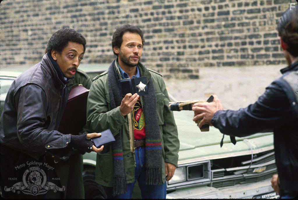 Billy Crystal and Gregory Hines in Running Scared (1986)