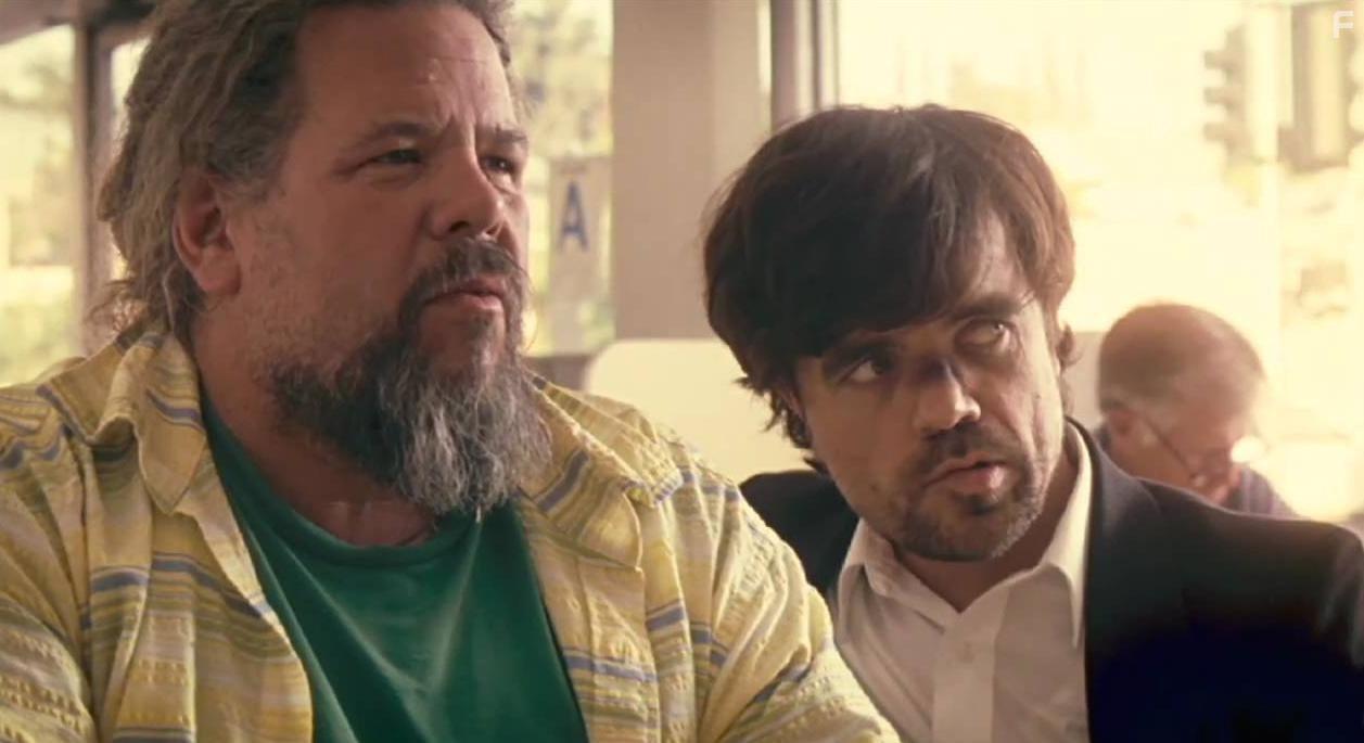 Mark Boone Junior and Peter Dinklage in Pete Smalls Is Dead (2010)