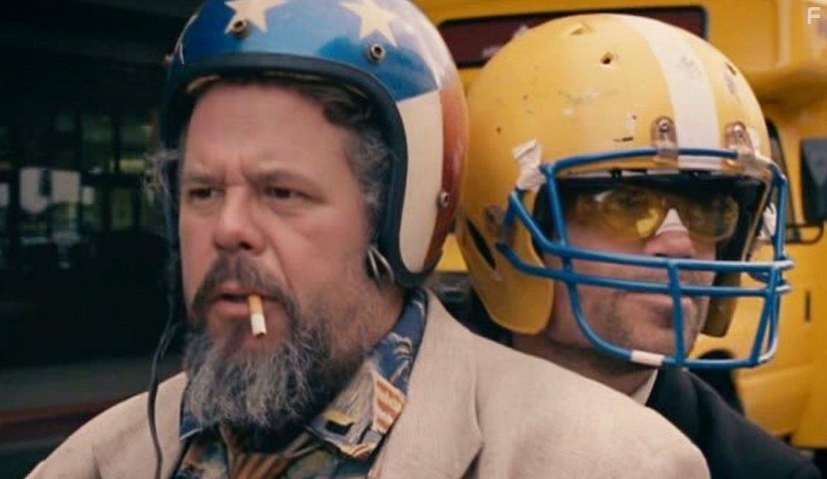 Mark Boone Junior and Peter Dinklage in Pete Smalls Is Dead (2010)