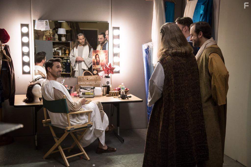 Shawn Michaels, Brett Dalton, and Patrick Gagnon in The Resurrection of Gavin Stone (2016)