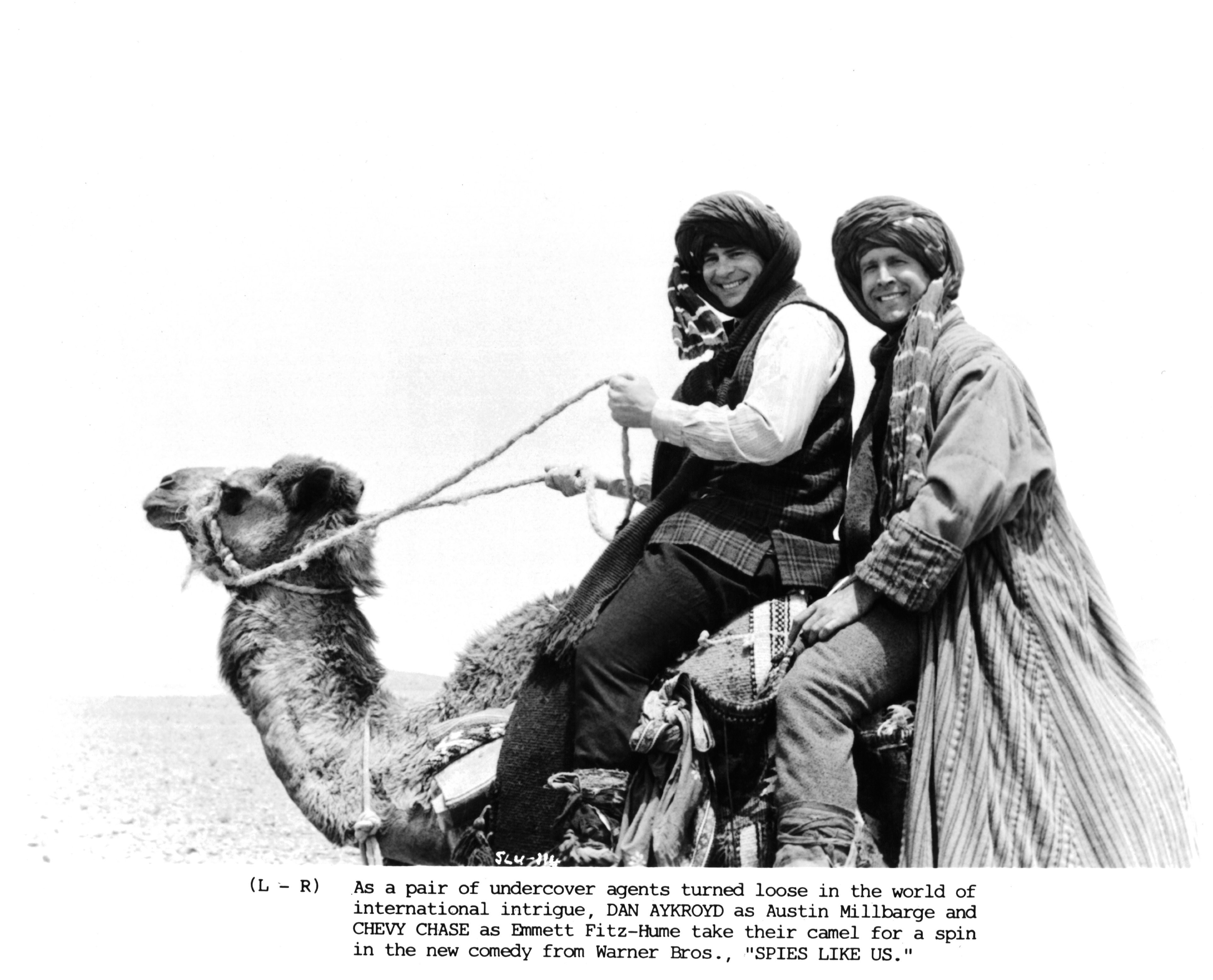 Dan Aykroyd and Chevy Chase in Шпионы как мы (1985)
