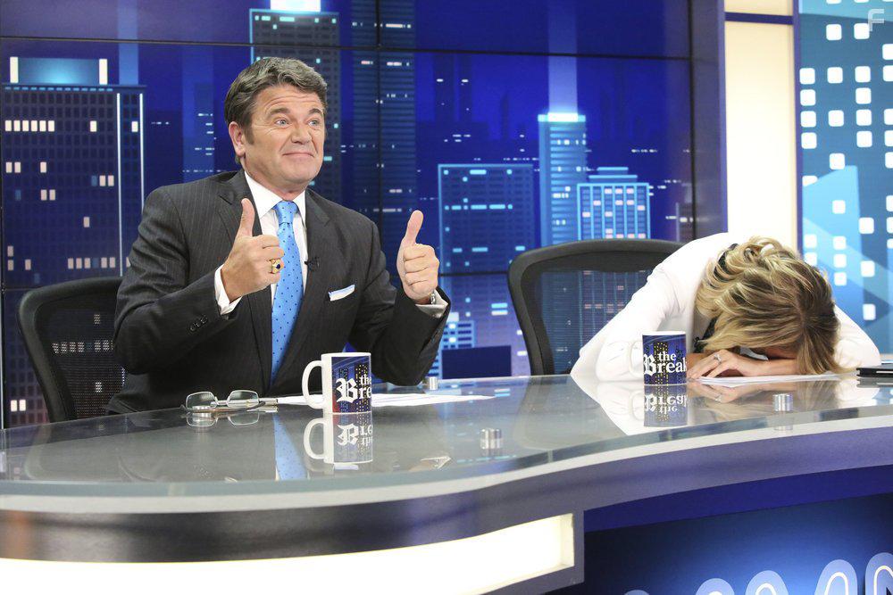 John Michael Higgins and Nicole Richie in Great News (2017)