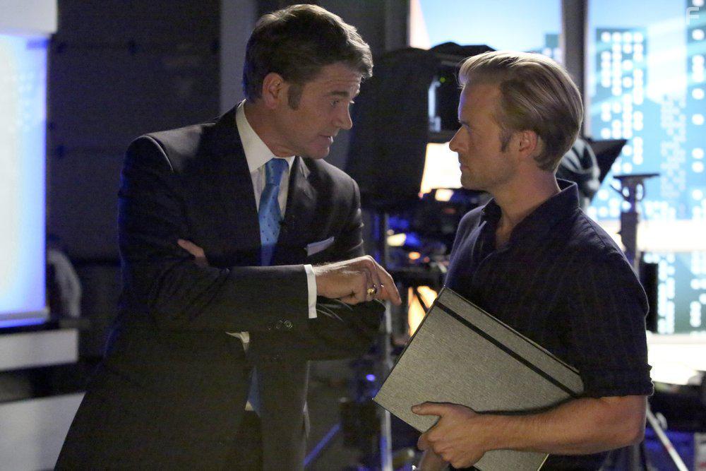 John Michael Higgins and Adam Campbell in Great News (2017)