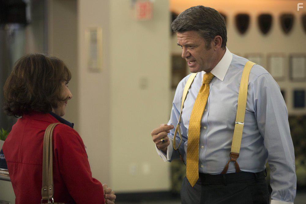 John Michael Higgins and Andrea Martin in Great News (2017)