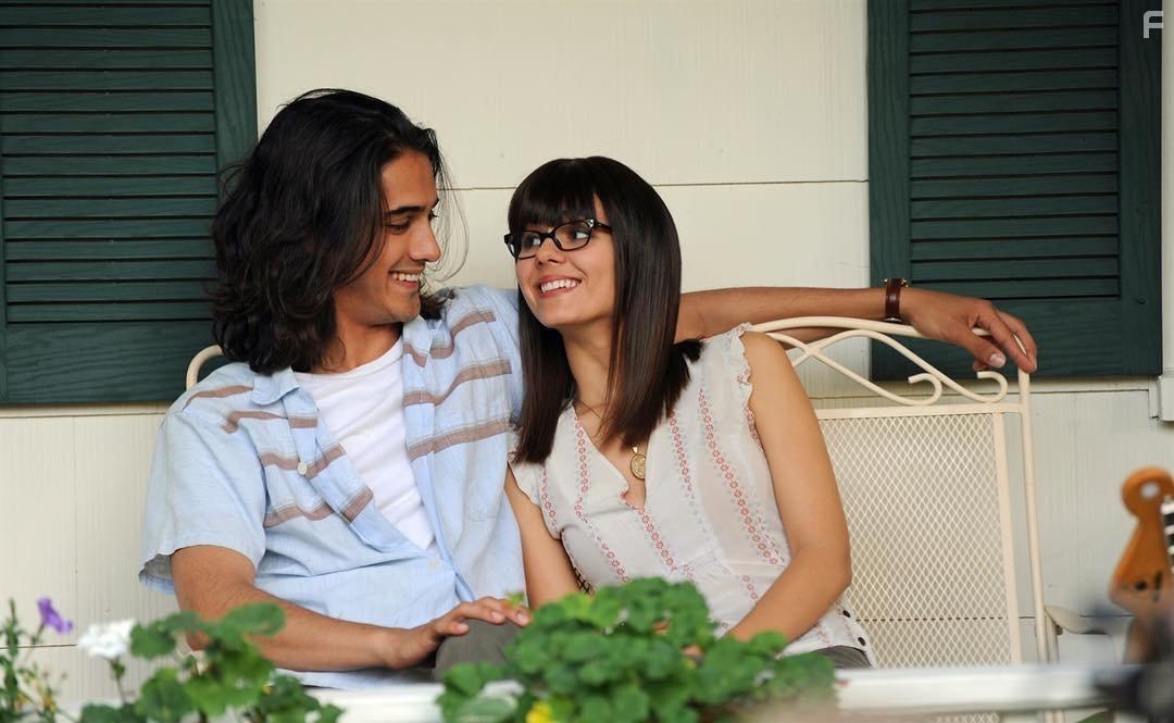 Victoria Justice and Avan Jogia in The Outcasts (2017)