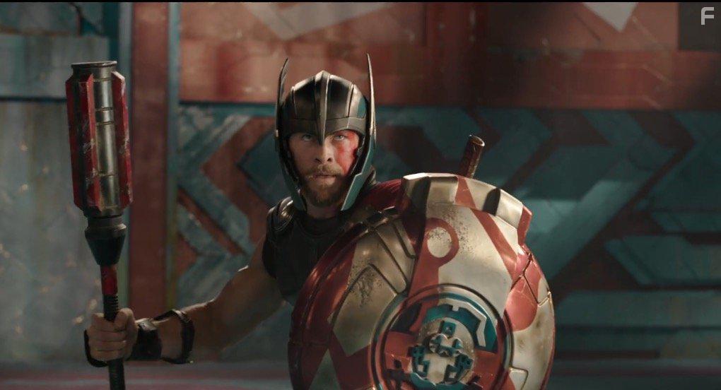 Chris Hemsworth in Thor: Ragnark (2017)