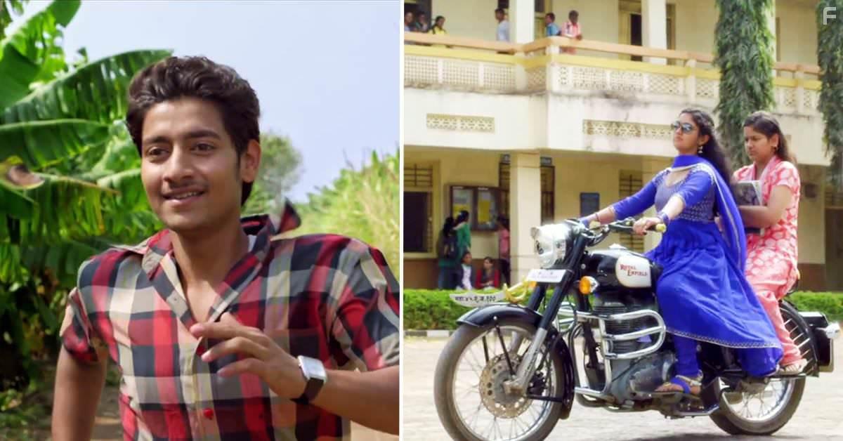 Rinku Rajguru and Akash Thosar in Sairat (2016)