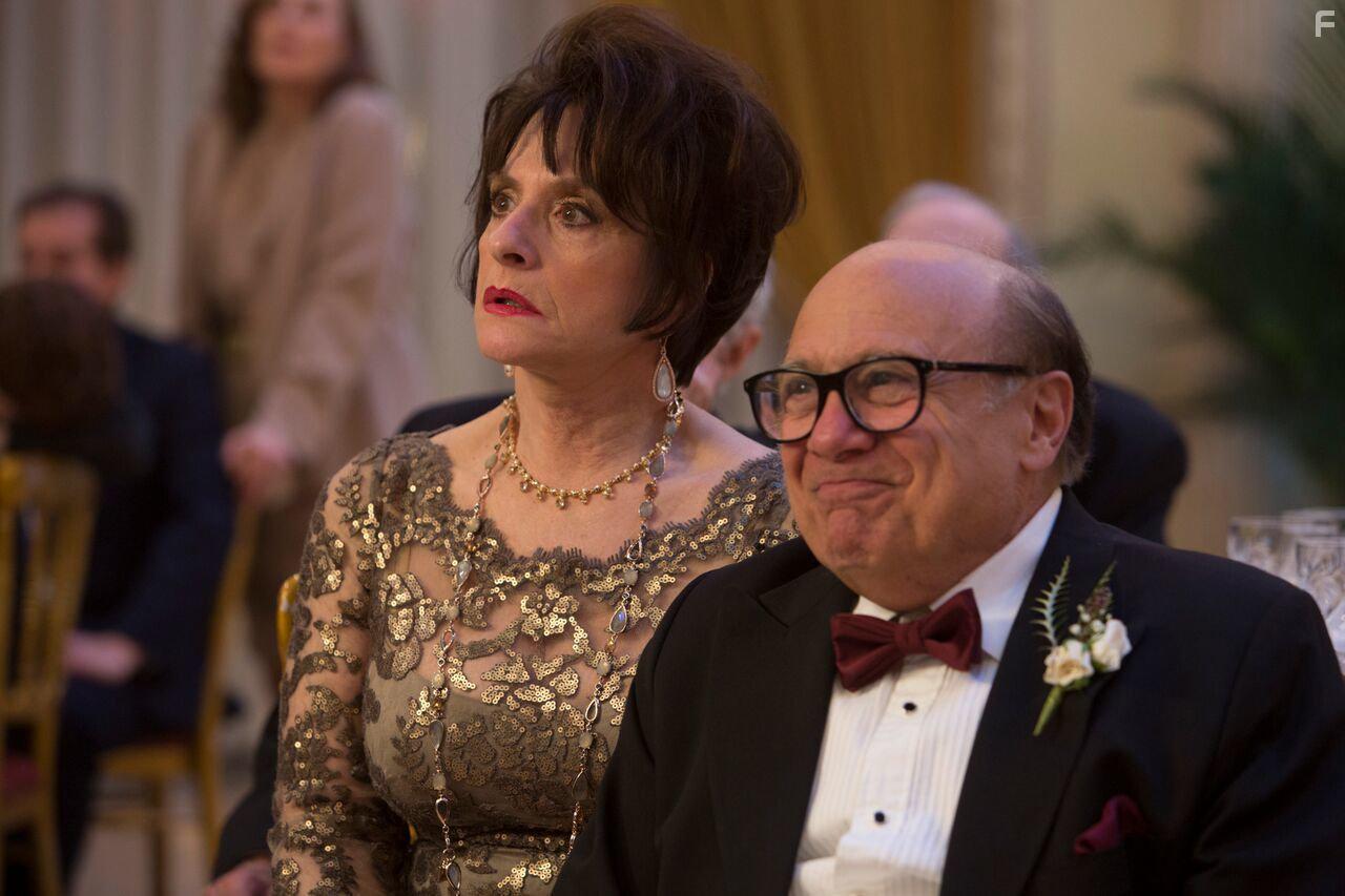 Danny DeVito and Patti LuPone in The Comedian (2016)