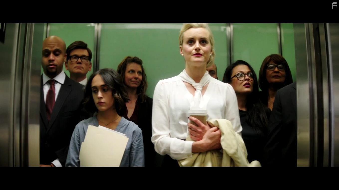 Pat Healy and Taylor Schilling in Take Me (2017)