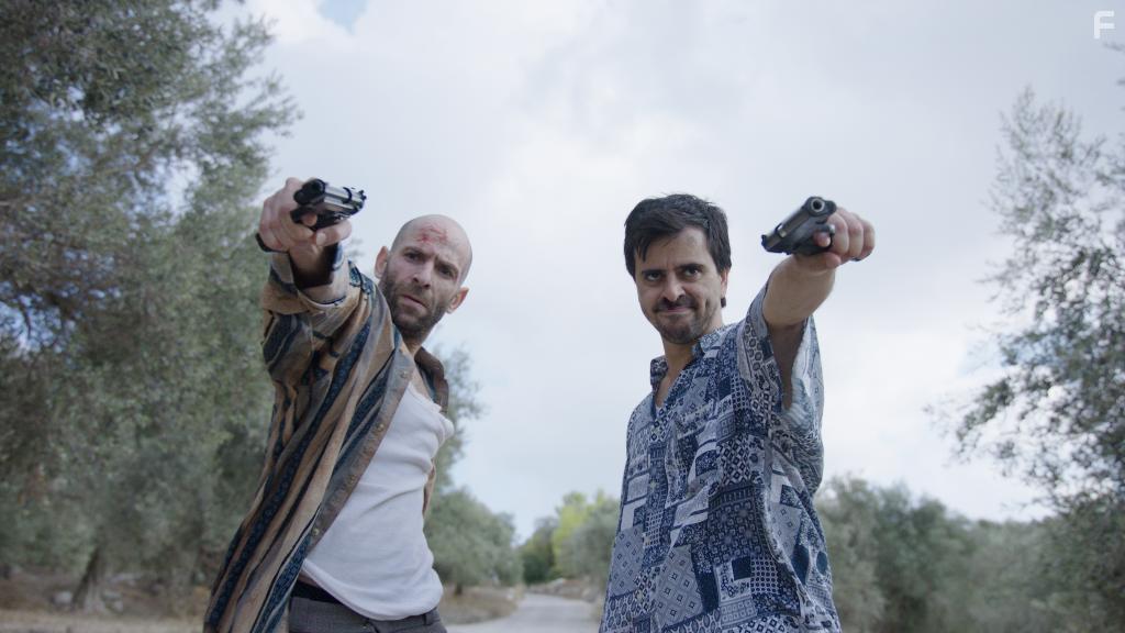 Rudi Saada and Ami Anijar in The Last Band in Lebanon (2016)