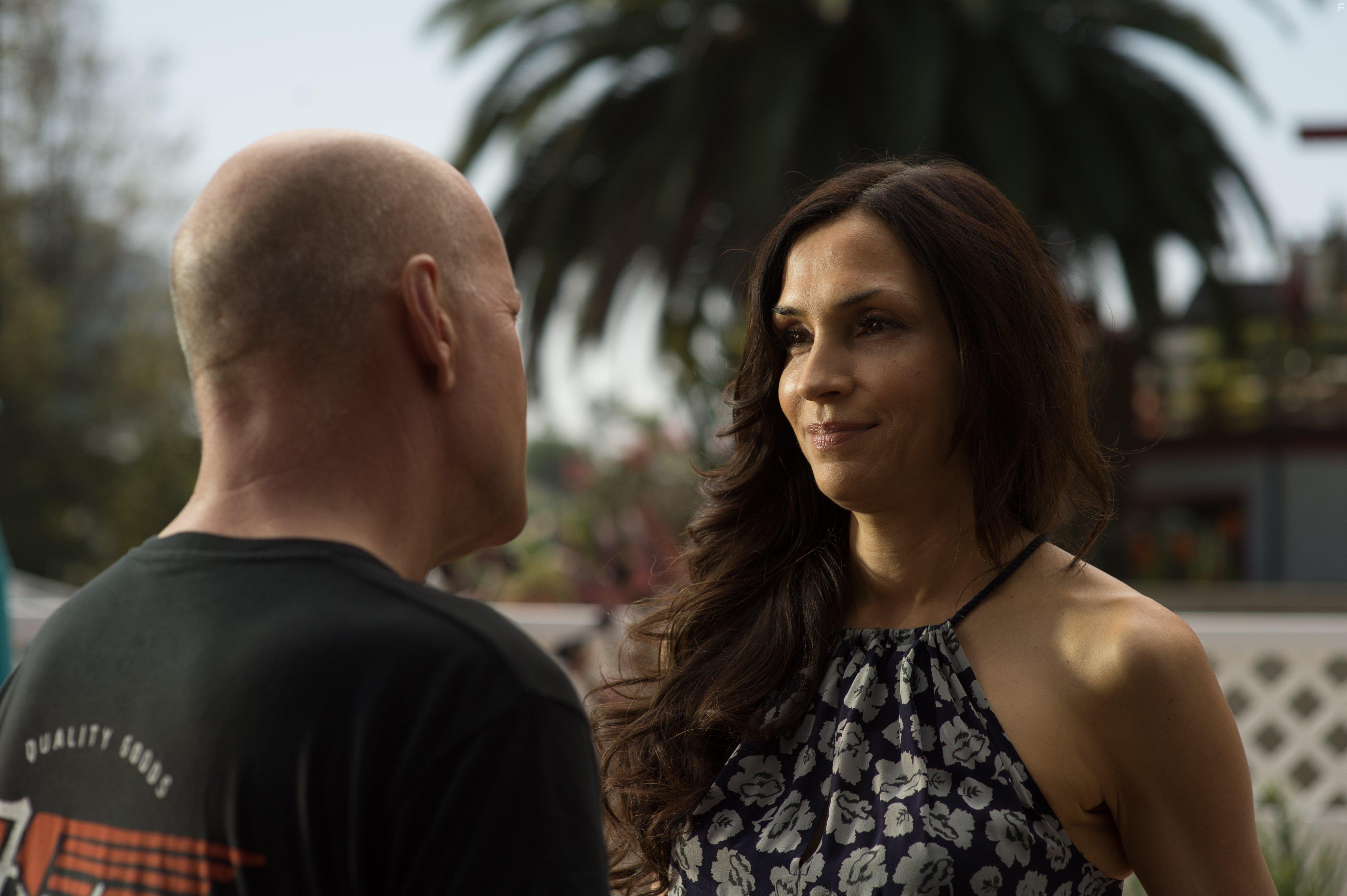 Bruce Willis and Famke Janssen in Once Upon a Time in Venice (2017)