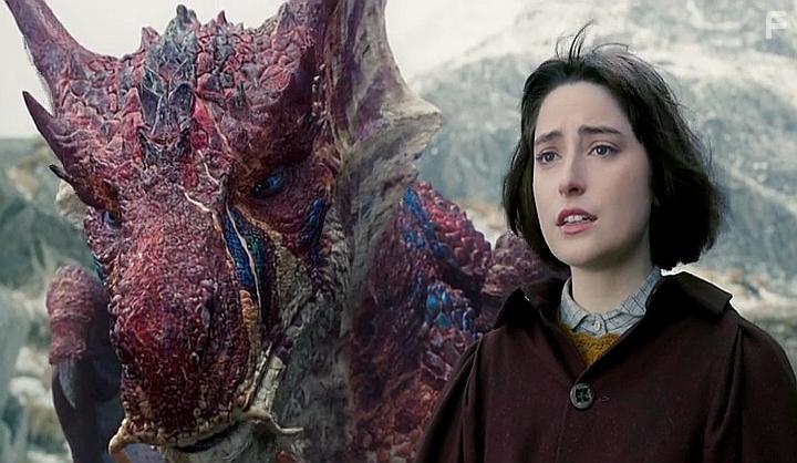 Richard E. Grant and Ellise Chappell in The Last Dragonslayer (2016)