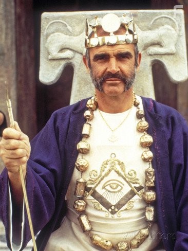 Sean Connery in Чeловек, который хотел быть королем (1975)