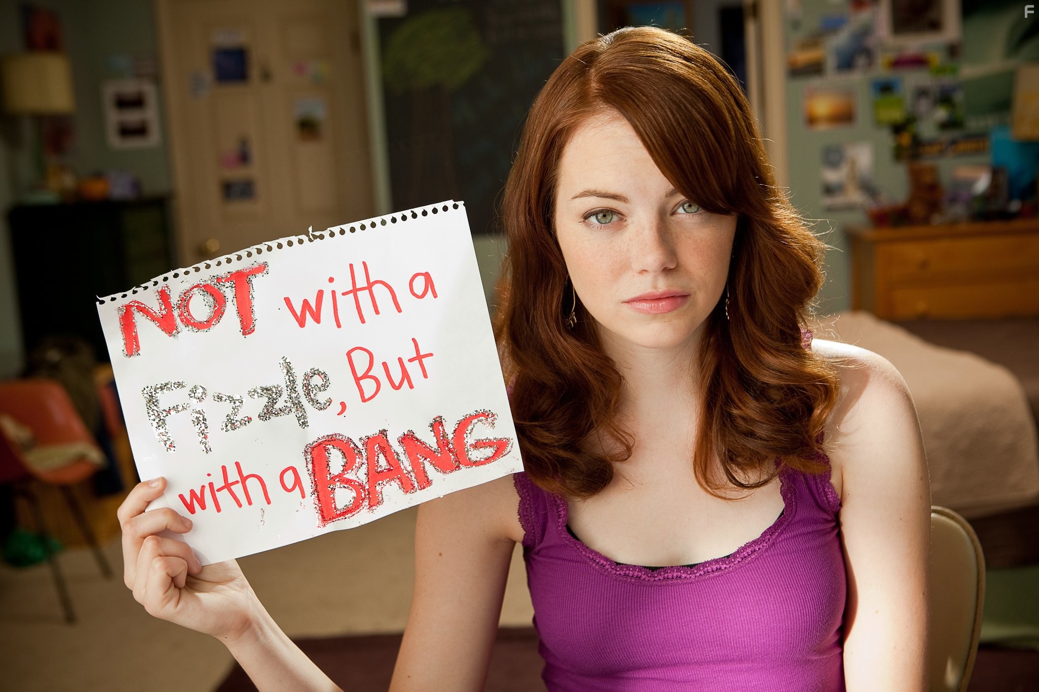 Emma Stone in Отличница лёгкого поведения (2010)
