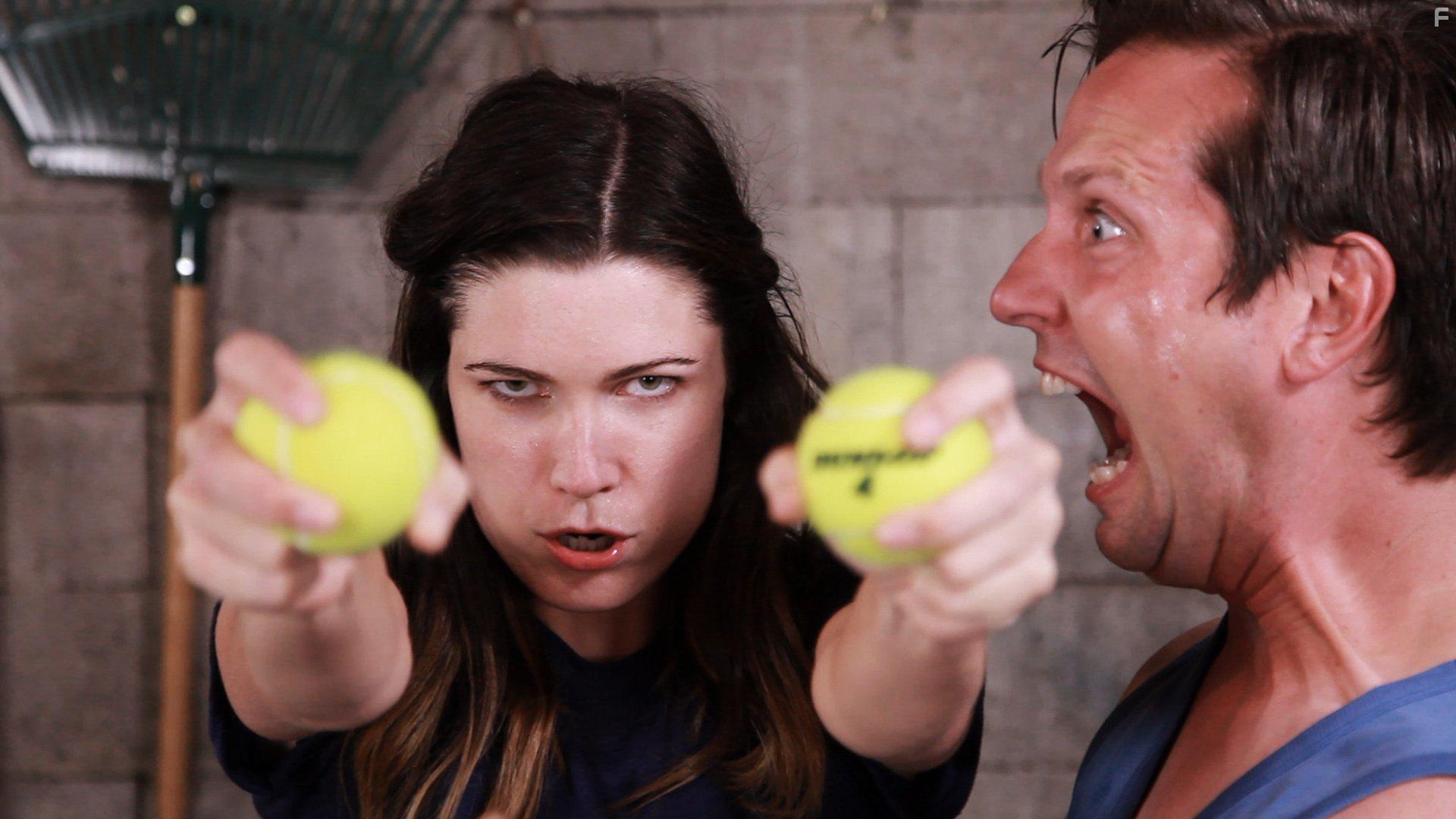 JohnMark Triplett and Jessica Kozak in 12 Pound Balls (2017)