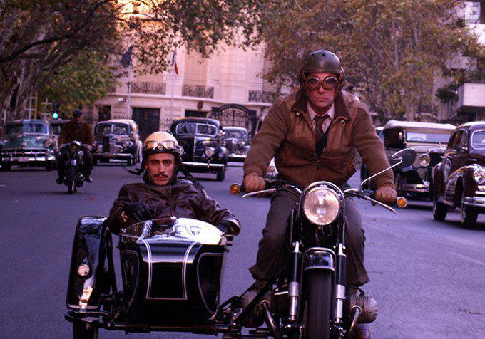 Gael Garca Bernal and Diego Muoz in Neruda (2016)