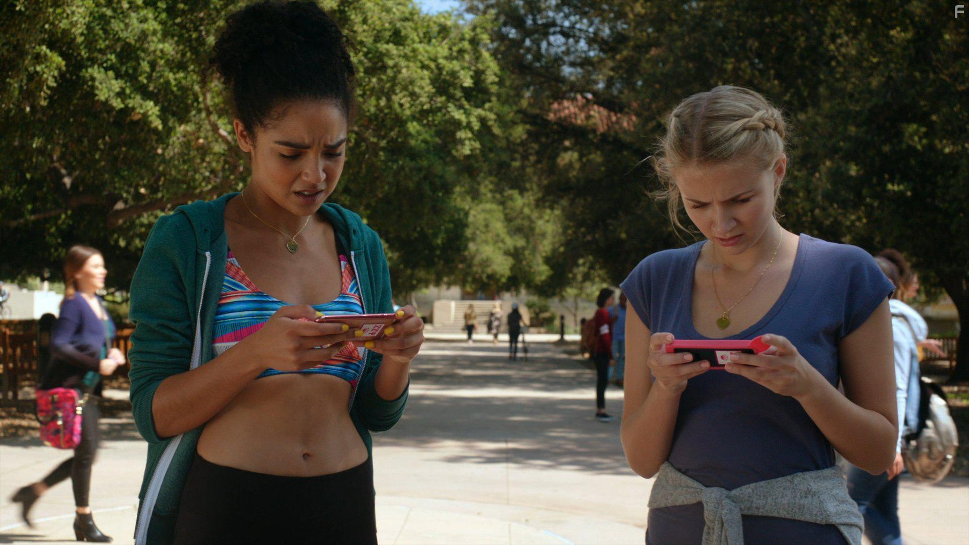 Eliza Bennett and Aisha Dee in Sweet/Vicious (2016)