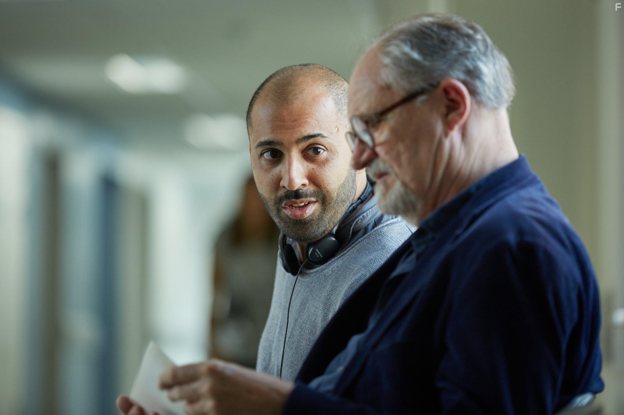 Jim Broadbent and Ritesh Batra in The Sense of an Ending (2017)