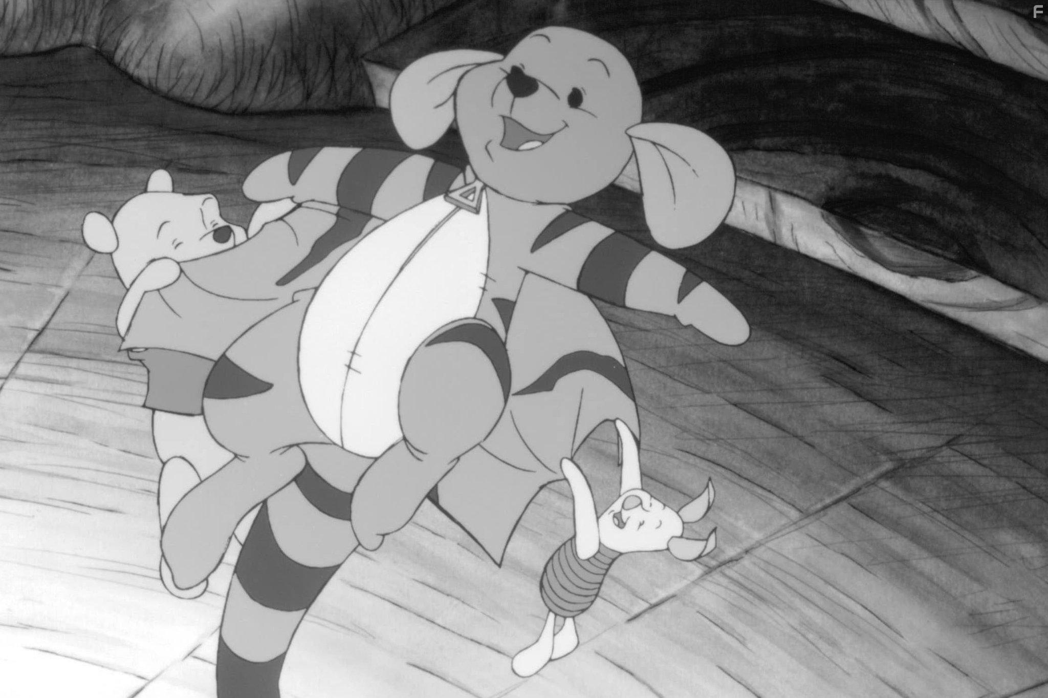 Jim Cummings, John Fiedler, and Nikita Hopkins in The Tigger Movie (2000)