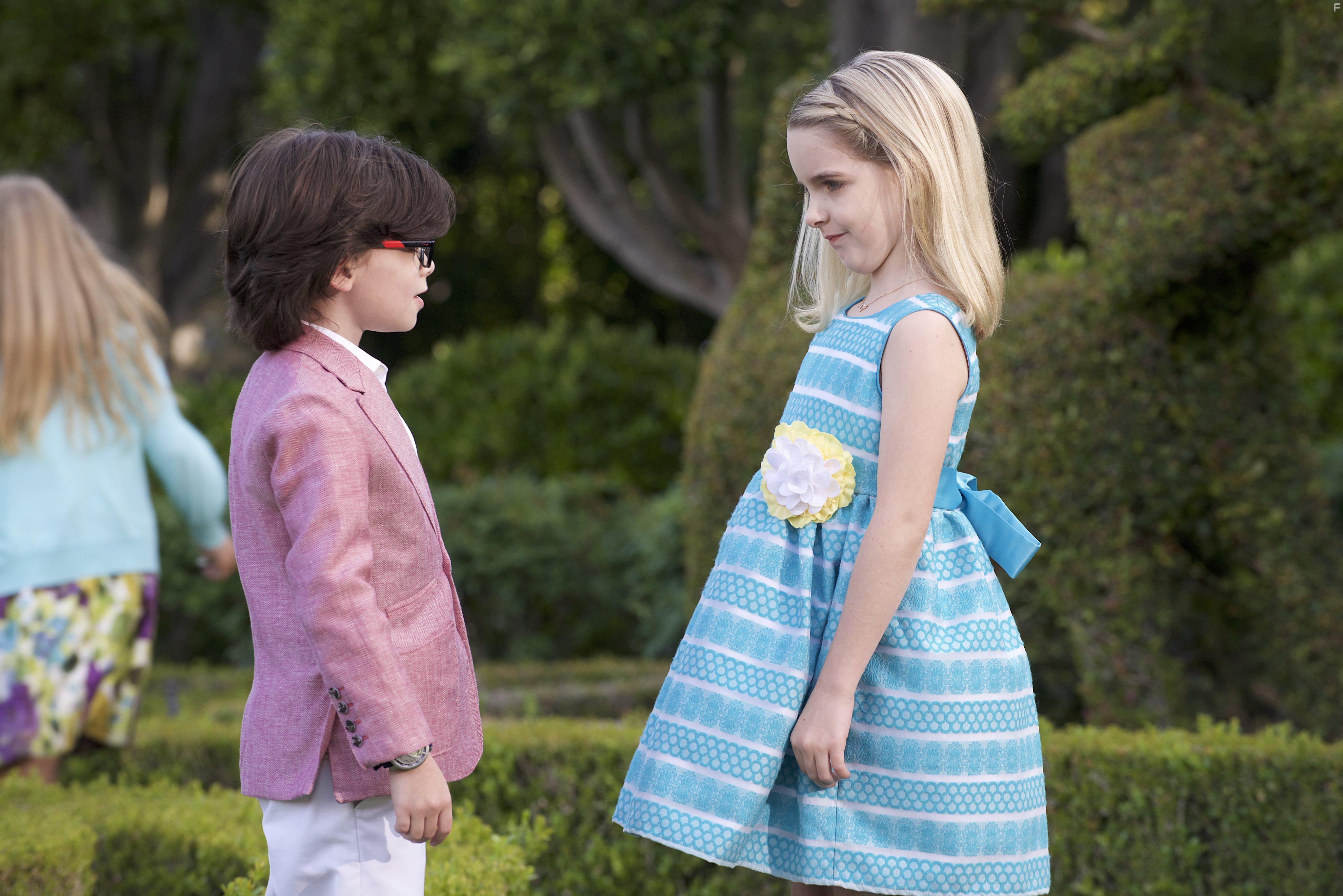 Mckenna Grace and Raphael Alejandro in How to Be a Latin Lover (2017)