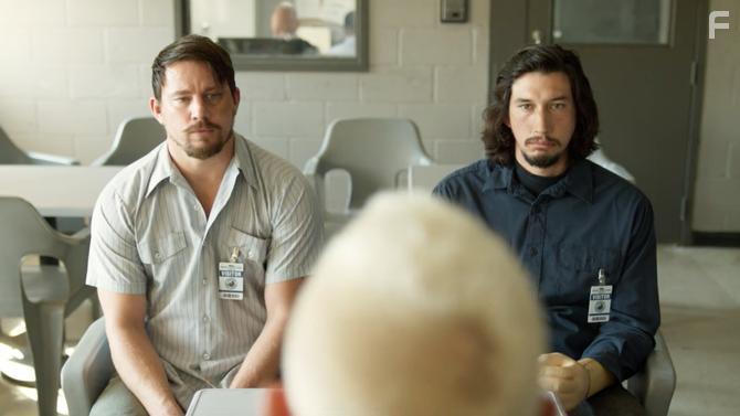 Daniel Craig, Channing Tatum, and Adam Driver in Logan Lucky (2017)