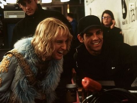 Ben Stiller and Owen Wilson in Образцовый самец (2001)