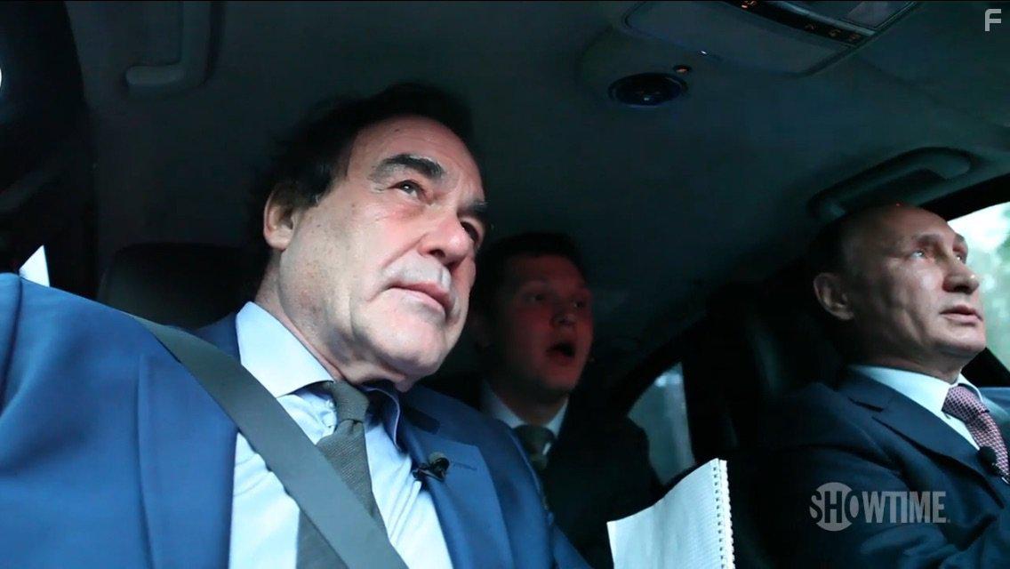 Oliver Stone and Vladimir Putin in The Putin Interviews (2017)