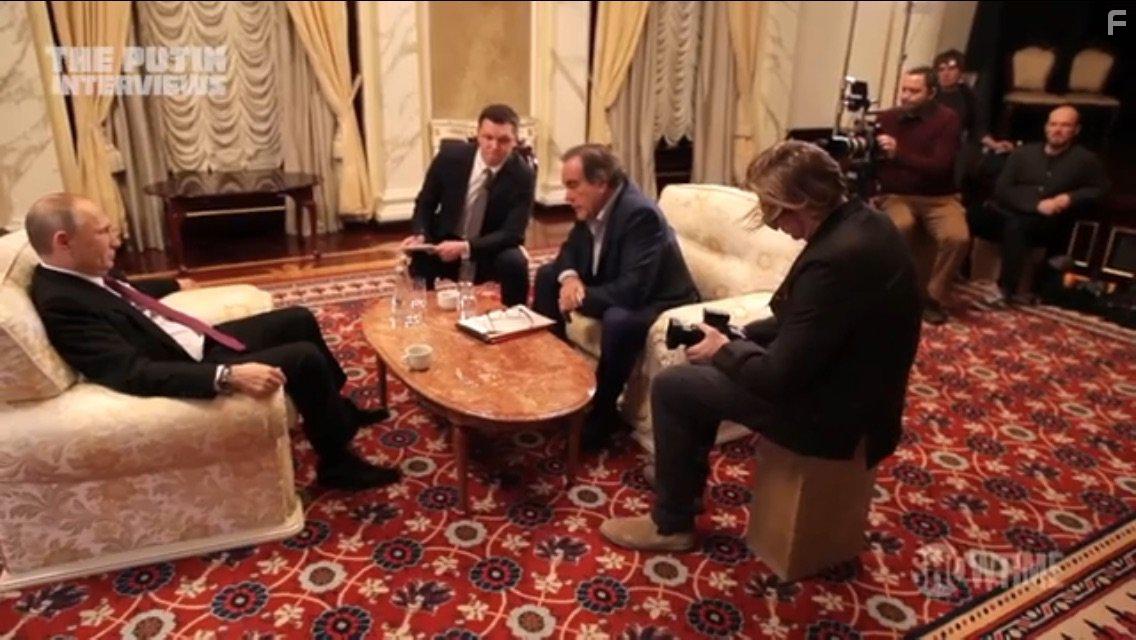 Oliver Stone and Vladimir Putin in The Putin Interviews (2017)