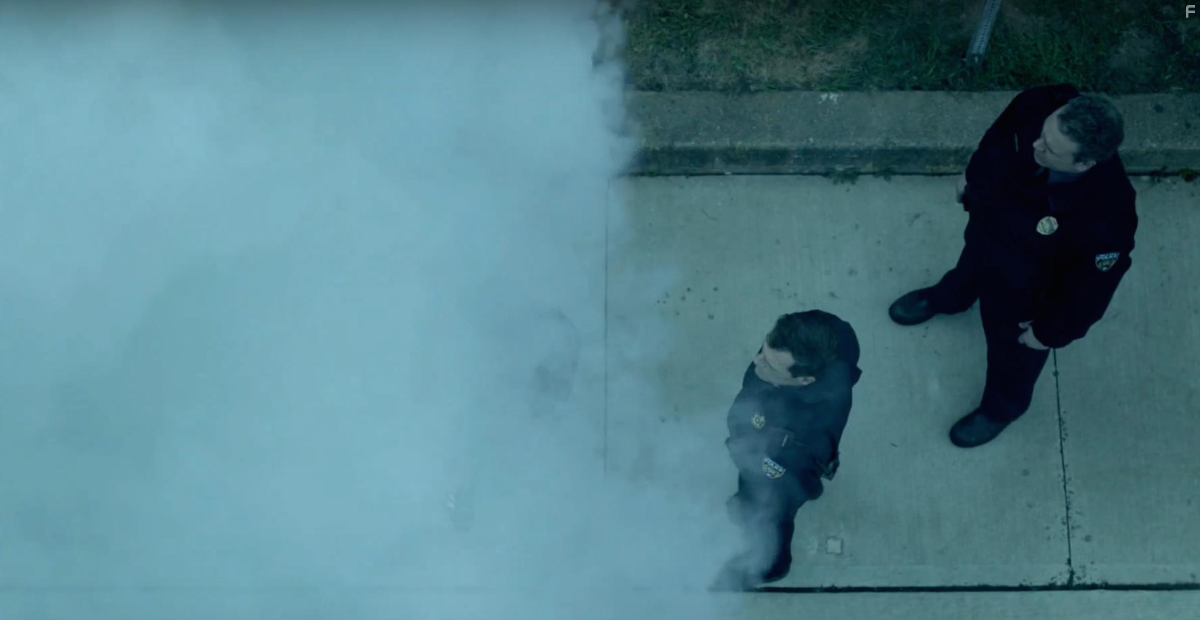 Darren Pettie and Kevin O'Grady in The Mist (2017)