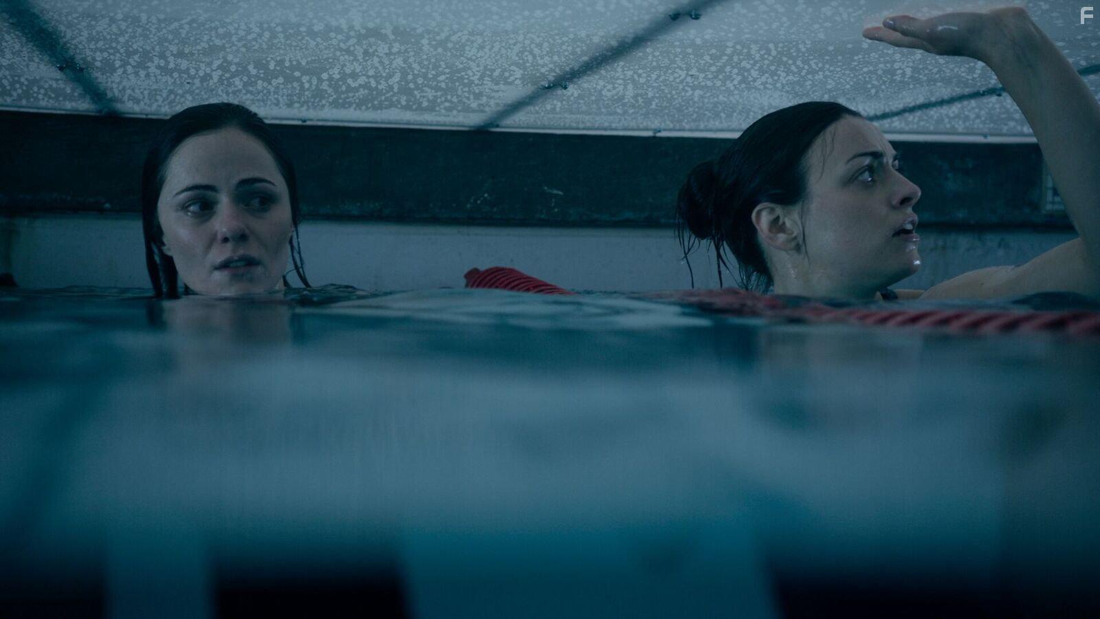 Nora-Jane Noone and Alexandra Park in The Deep End (2016)