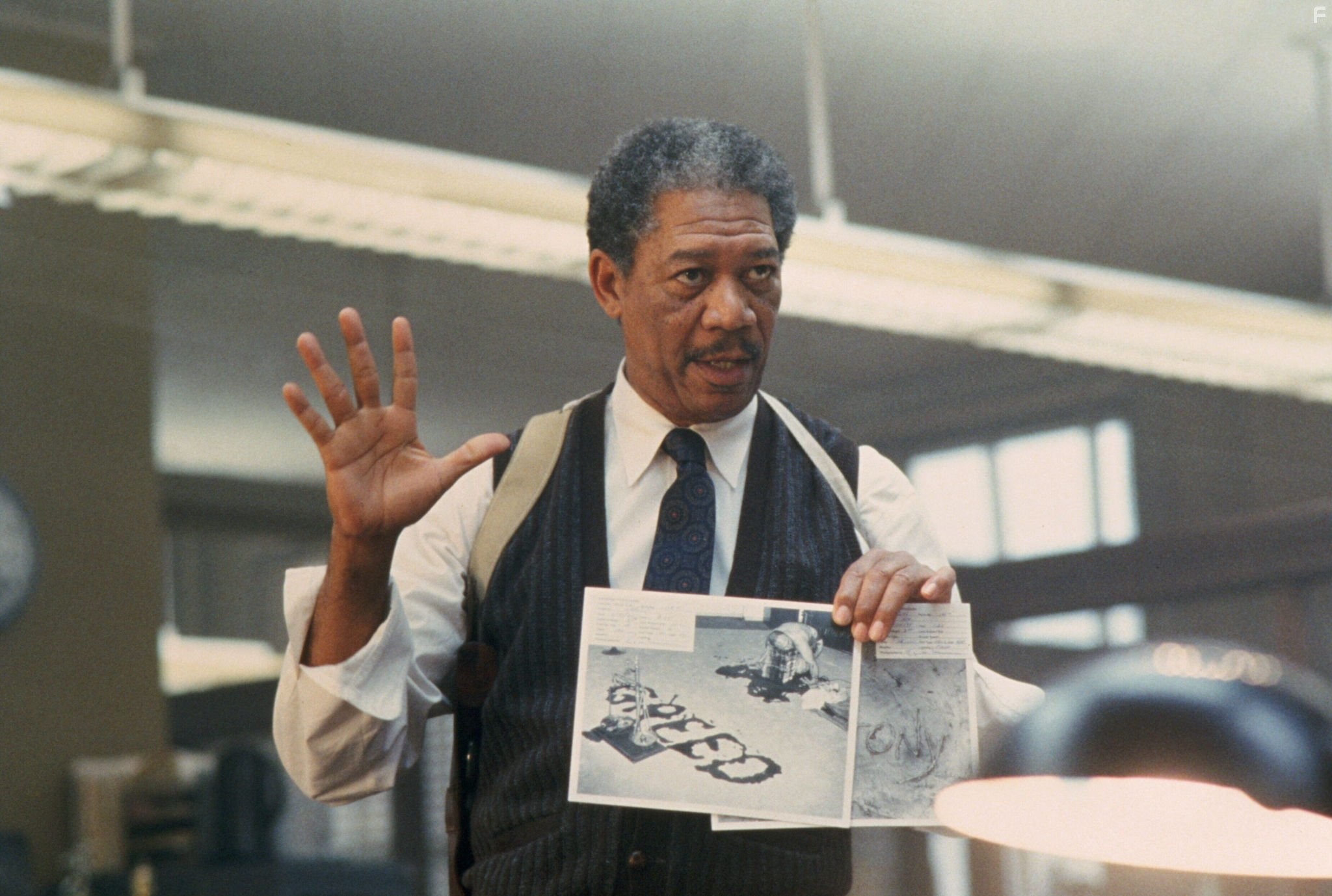 Morgan Freeman in Семь (1995)