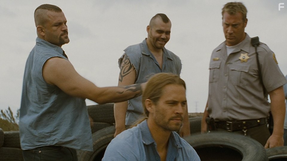 Troy Brenna, Paul Walker, Chuck Liddell, and Tim Sylvia in Подстава (2007)