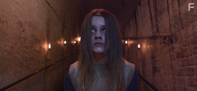 Evie Carricker as the victorian Ghost girl in Razors