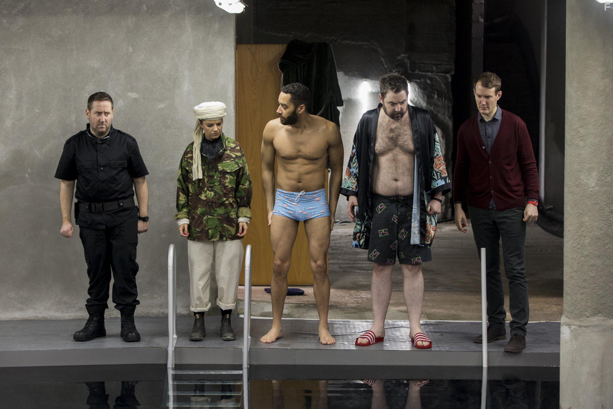 Jim Howick, Samuel Anderson, Nick Helm, and Jonny Sweet in Loaded (2017)