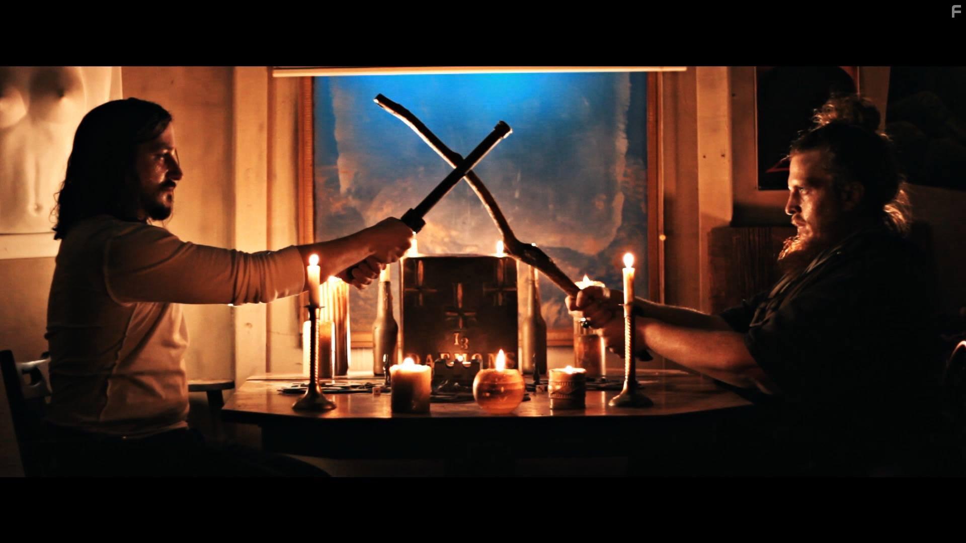 Stephen Grey and Michael Cunningham in 13 Demons (2016)