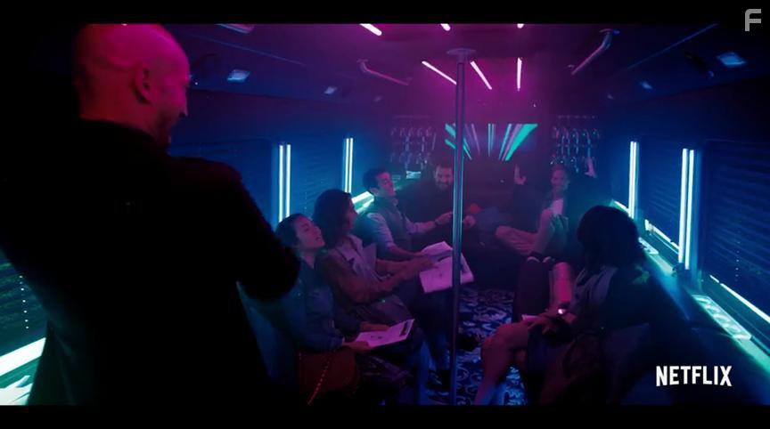 Fred Savage, Nat Faxon, Annie Parisse, Jae Suh Park, Cobie Smulders, Keegan-Michael Key, and Billy Eichner in Friends from College (2017)