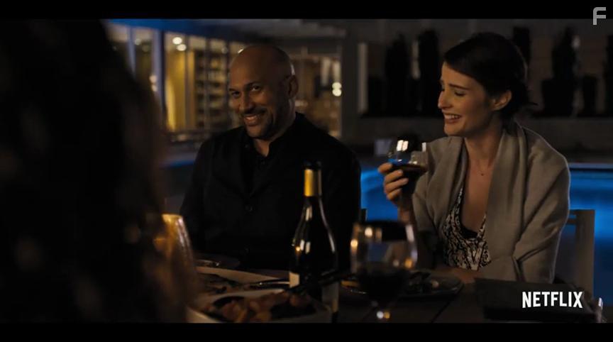 Cobie Smulders and Keegan-Michael Key in Friends from College (2017)
