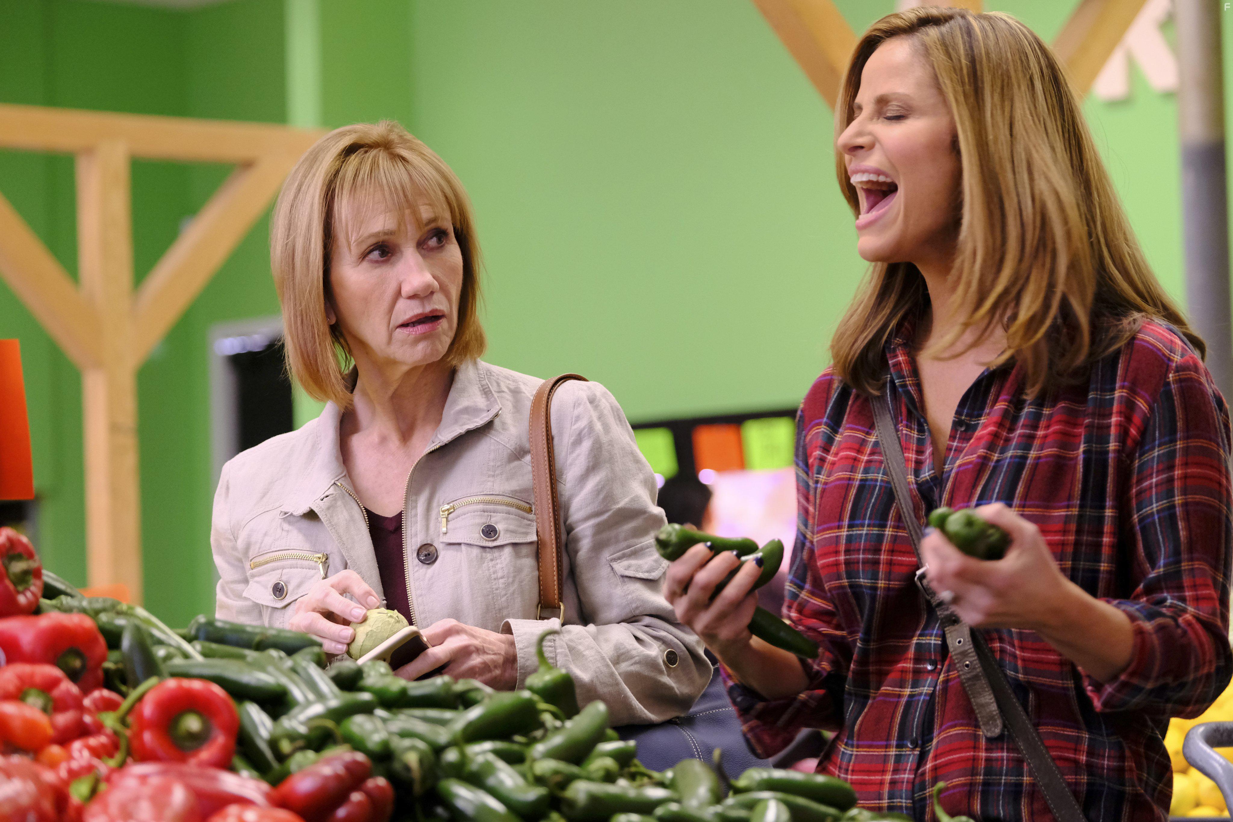 Kathy Baker and Andrea Savage in I'm Sorry (2017)