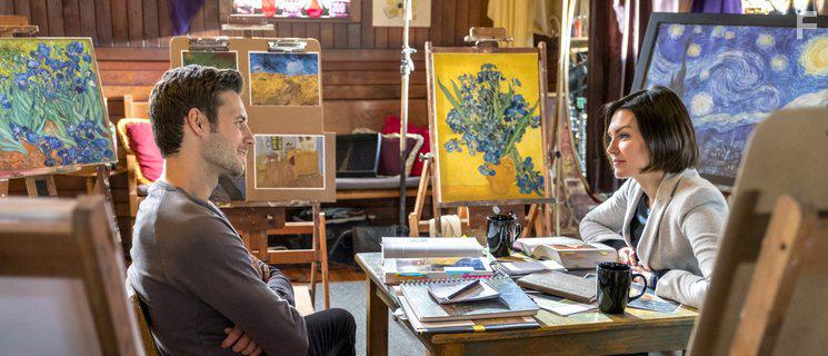 Taylor Cole and Steve Lund in The Art of Us (2017)