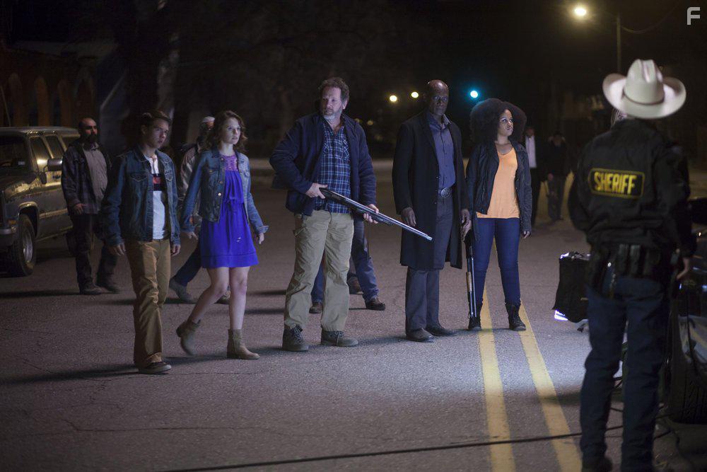 Bob Jesser, Peter Mensah, Sarah Ramos, and John-Paul Howard in Midnight, Texas (2016)