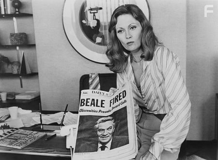 "Network" Faye Dunaway 1976 MGM