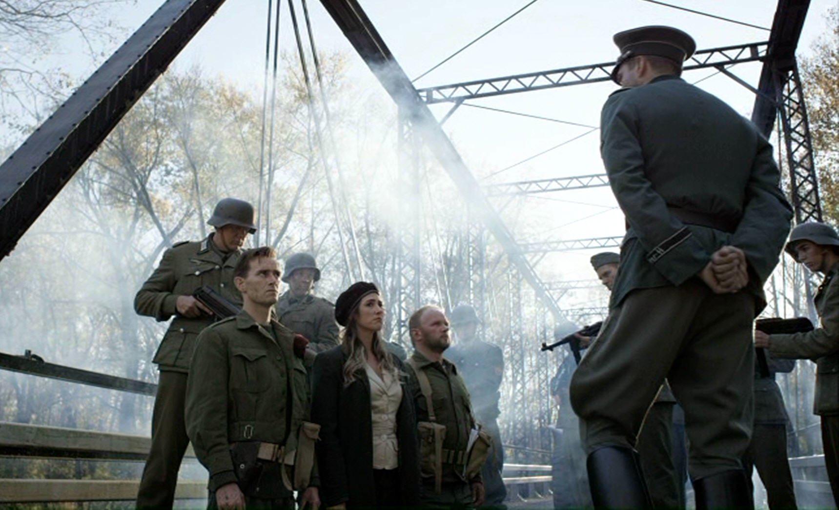 Ifan Meredith, Kimberley Hews, Darren Hill, Michael Wouters, and John R Grounds in Operation Dunkirk (2017)