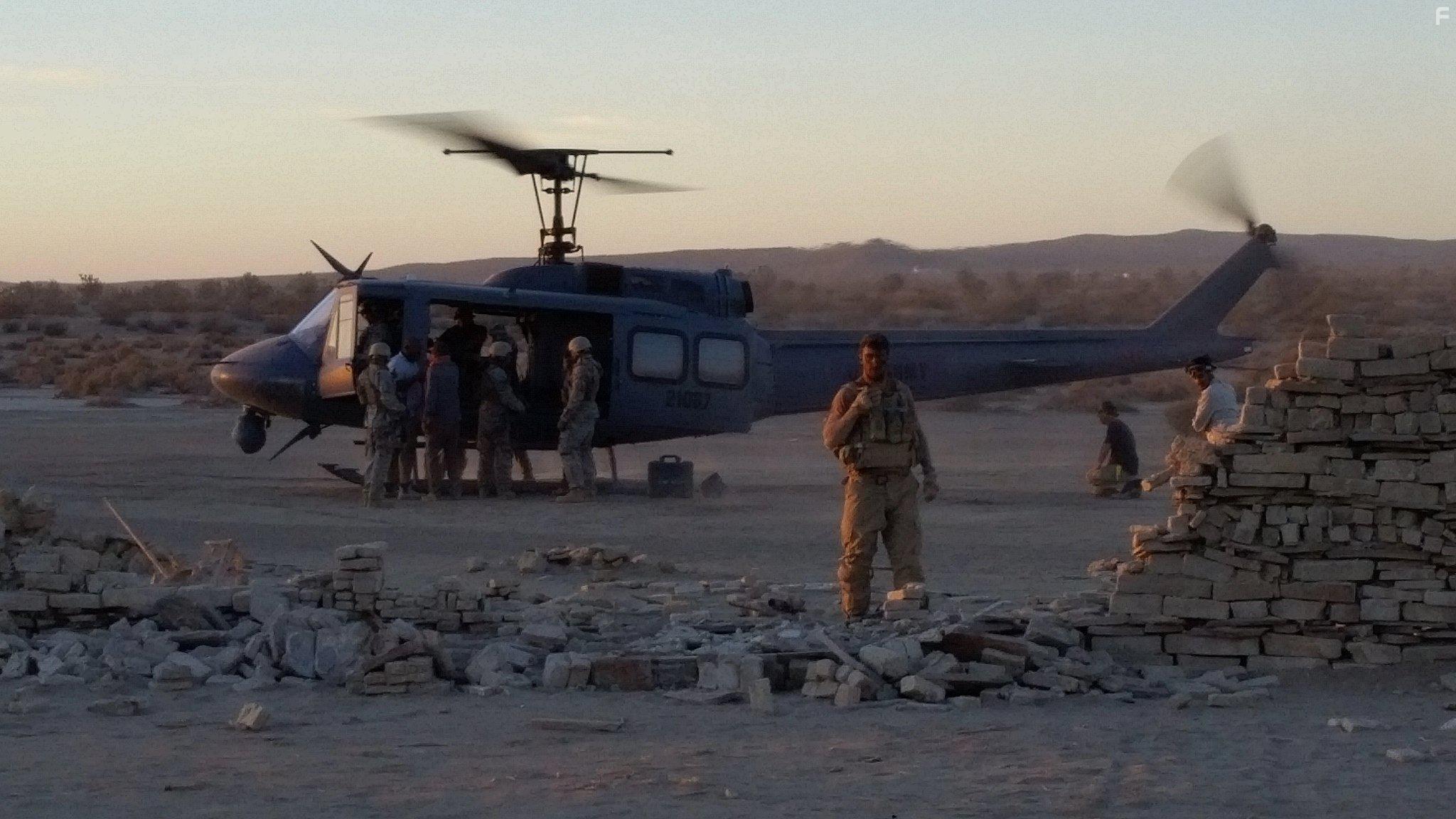 Aaron Taylor-Johnson in The Wall (2017)