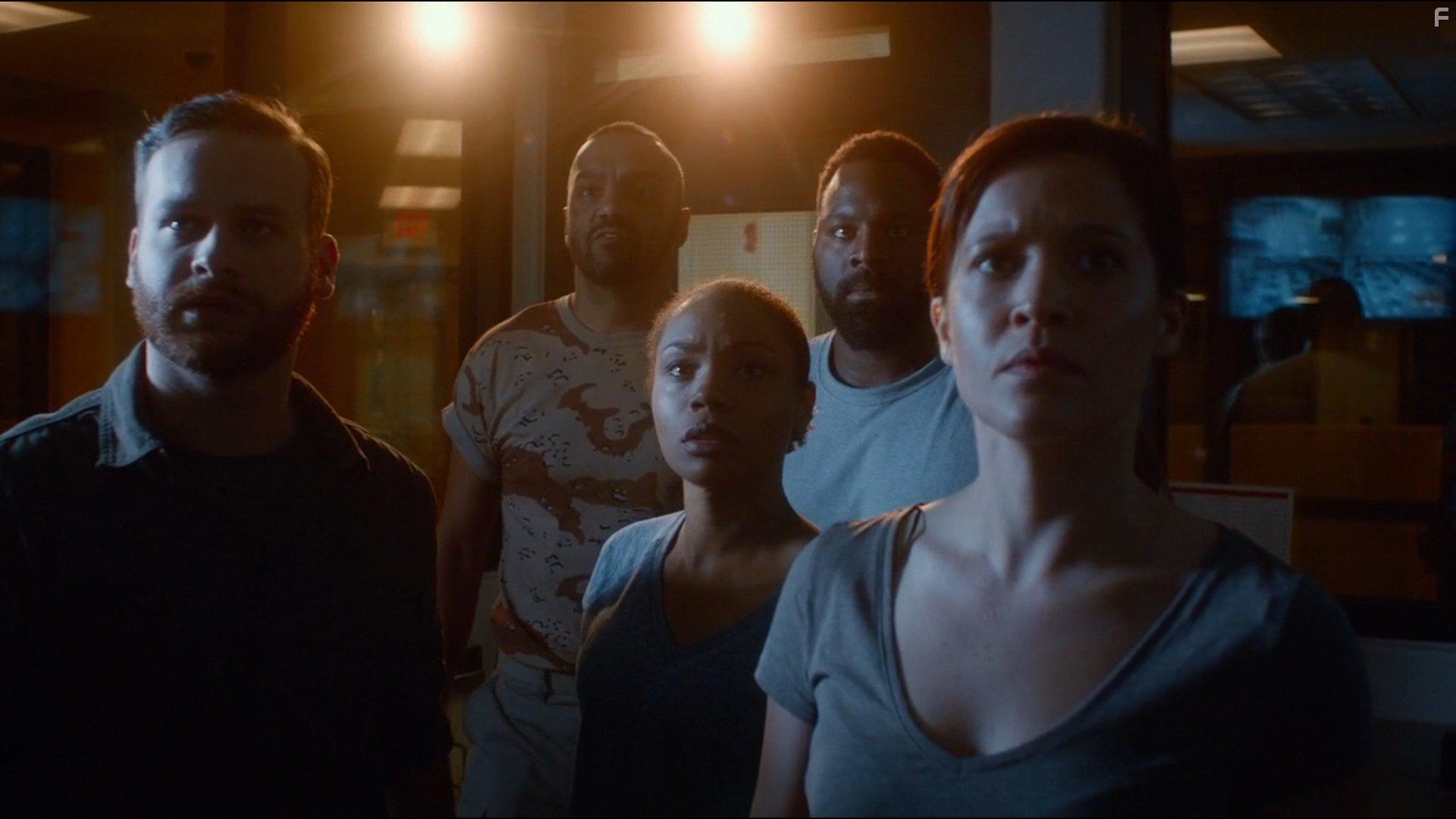 Mike Seal, Mustafa Harris, Chelle Ramos, Ariadne Joseph, and Michael Krikorian in Armed Response (2017)