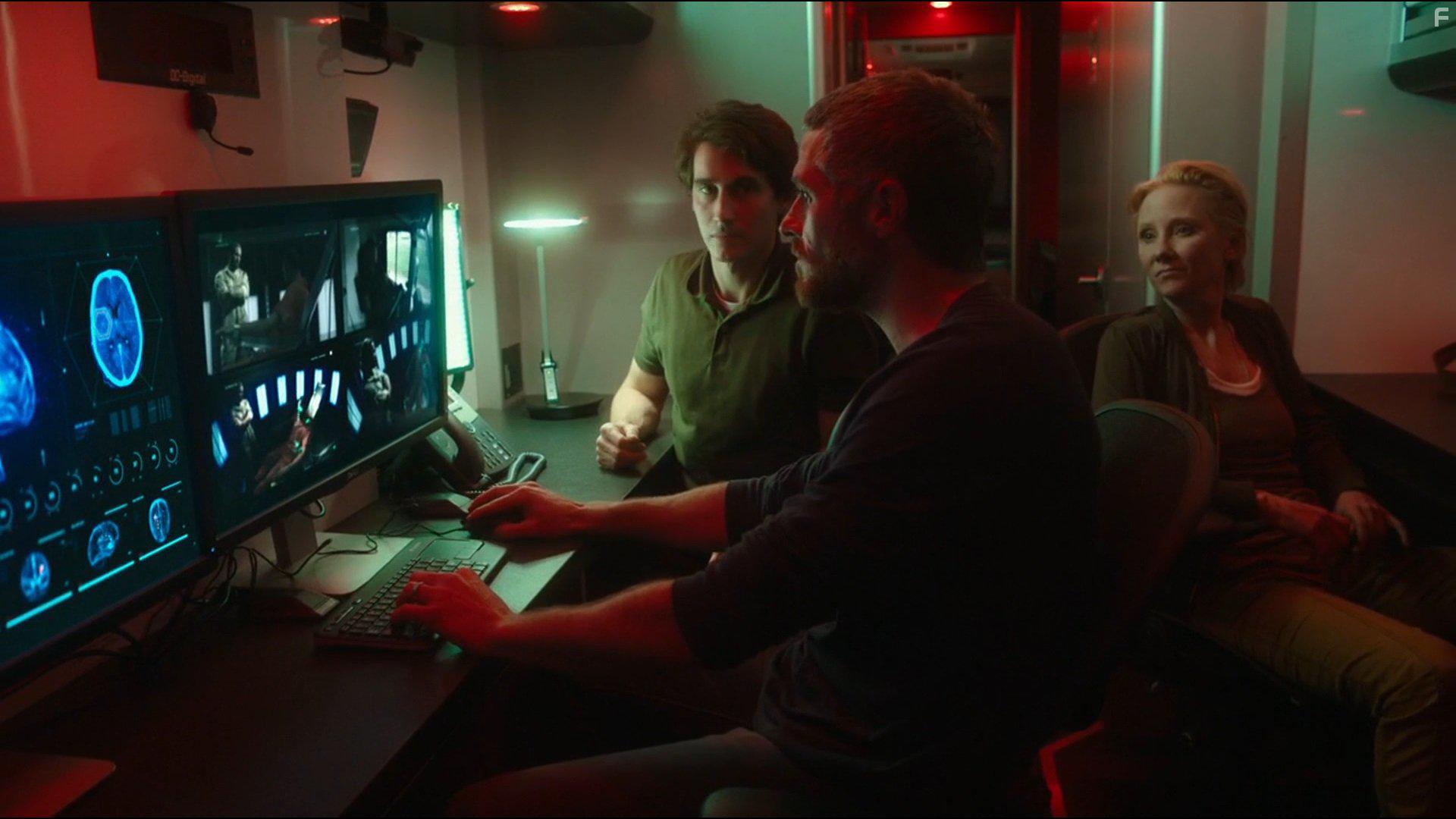 Anne Heche, Dave Annable, and Morgan Roberts in Armed Response (2017)