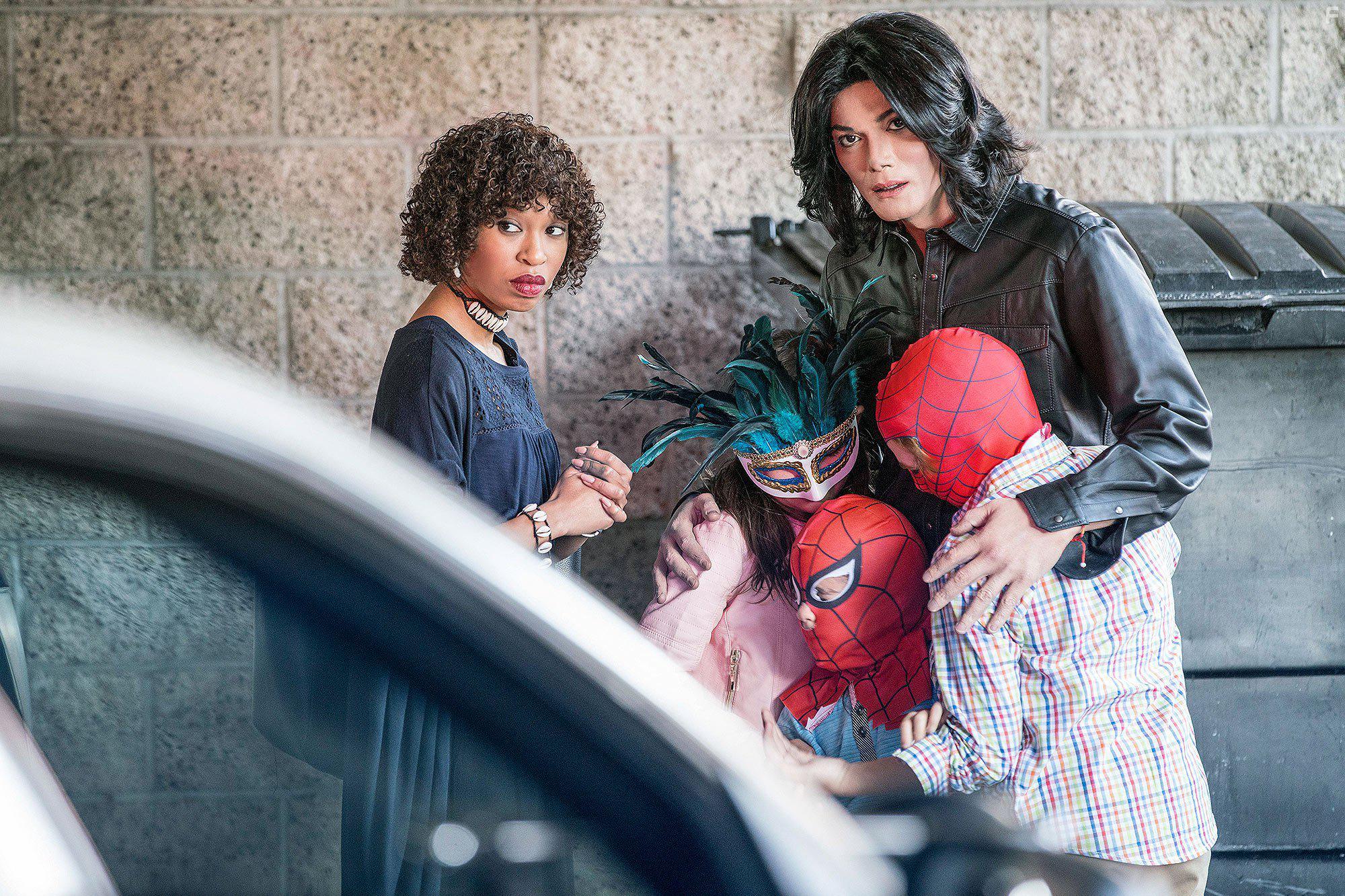 Navi, Aidan Hanlon Smith, Taegen Burns, and Michael Mourra in Michael Jackson: Searching for Neverland (2017)