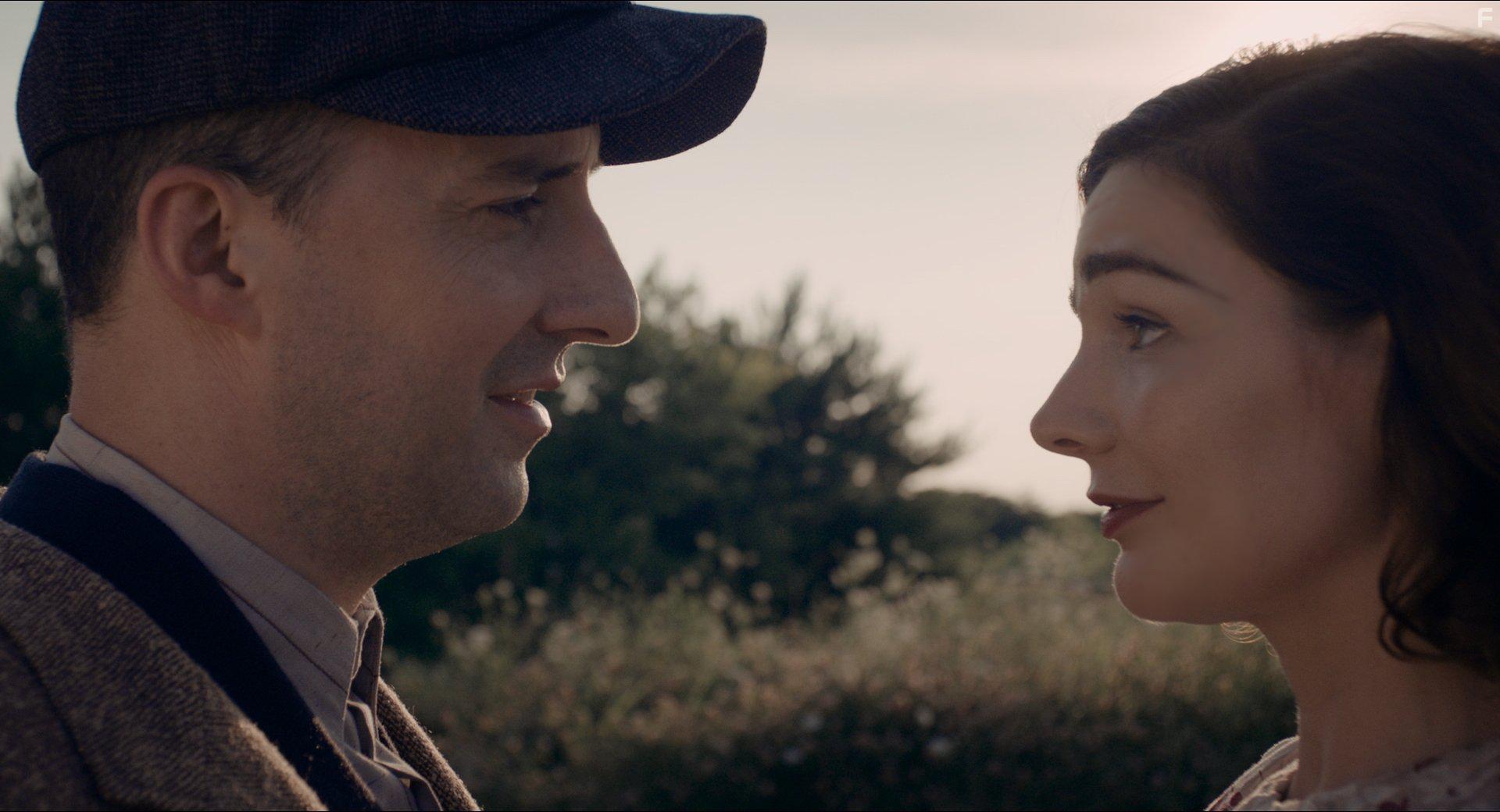 Heather Burns and Tony Hale in Brave New Jersey (2016)